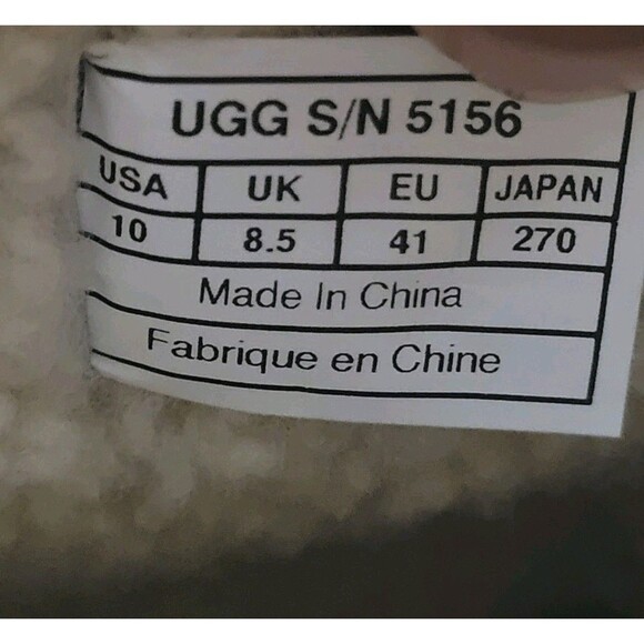 UGG Australia Adirondack Tall Leather Sheepskin Winter Boots Women 10 Chestnut - Picture 3 of 14